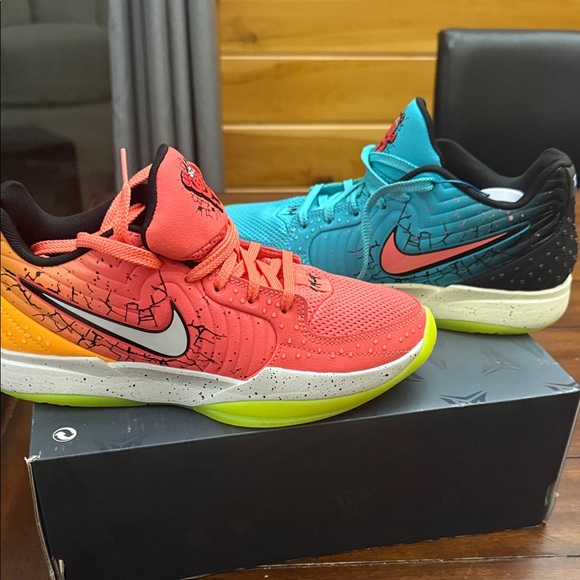 Nike Kids' Red and Blue Sneakers